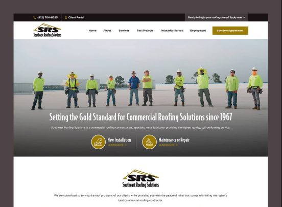 srs roofing web design full scaled e